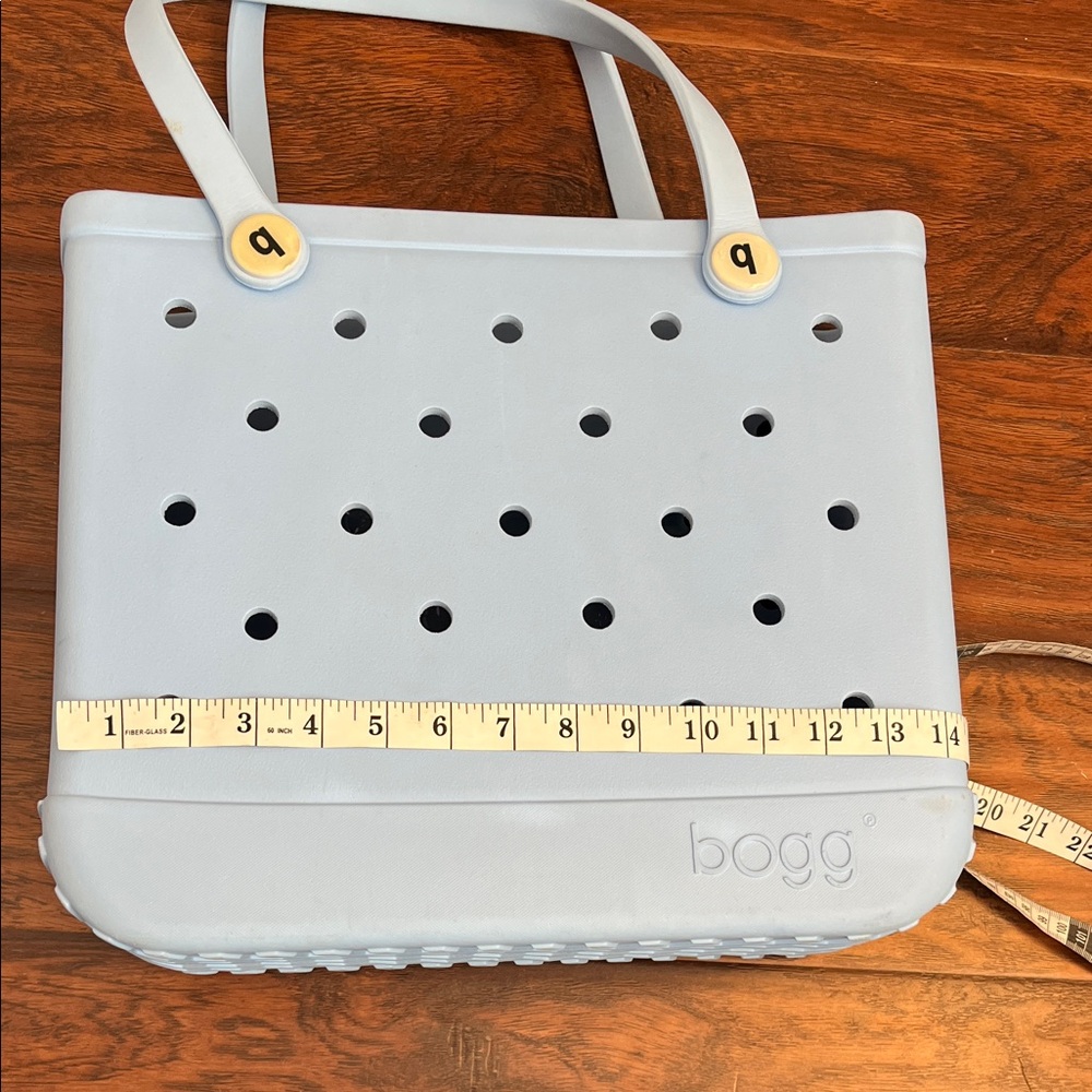 Bogg Baby Medium Bag Light Sky Blue Tote Bag with Insert Bag - Picture 8 of 11